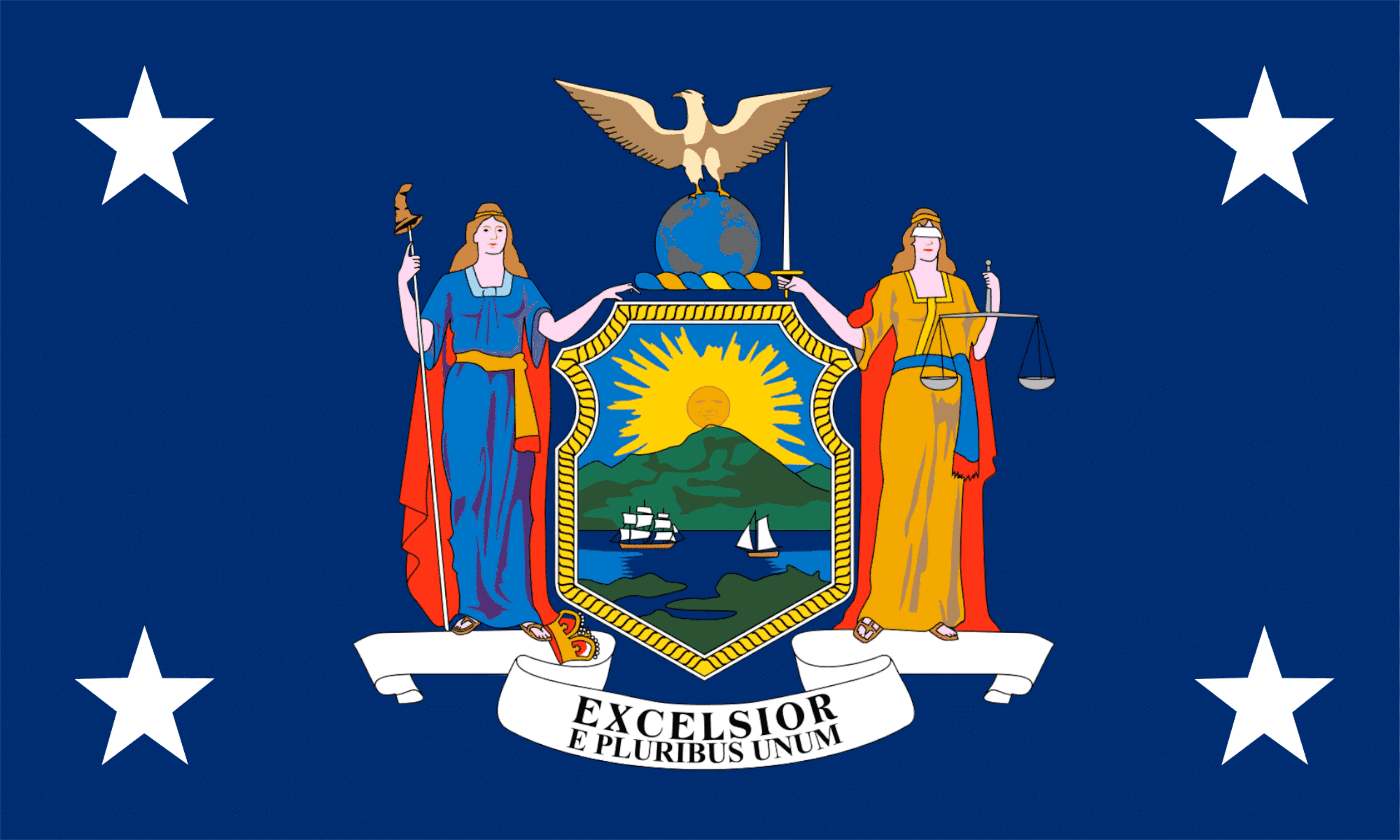 Flag of the Governor of New York.svg Ringing Cedars of Russia USA + Canada, Anastasia USA