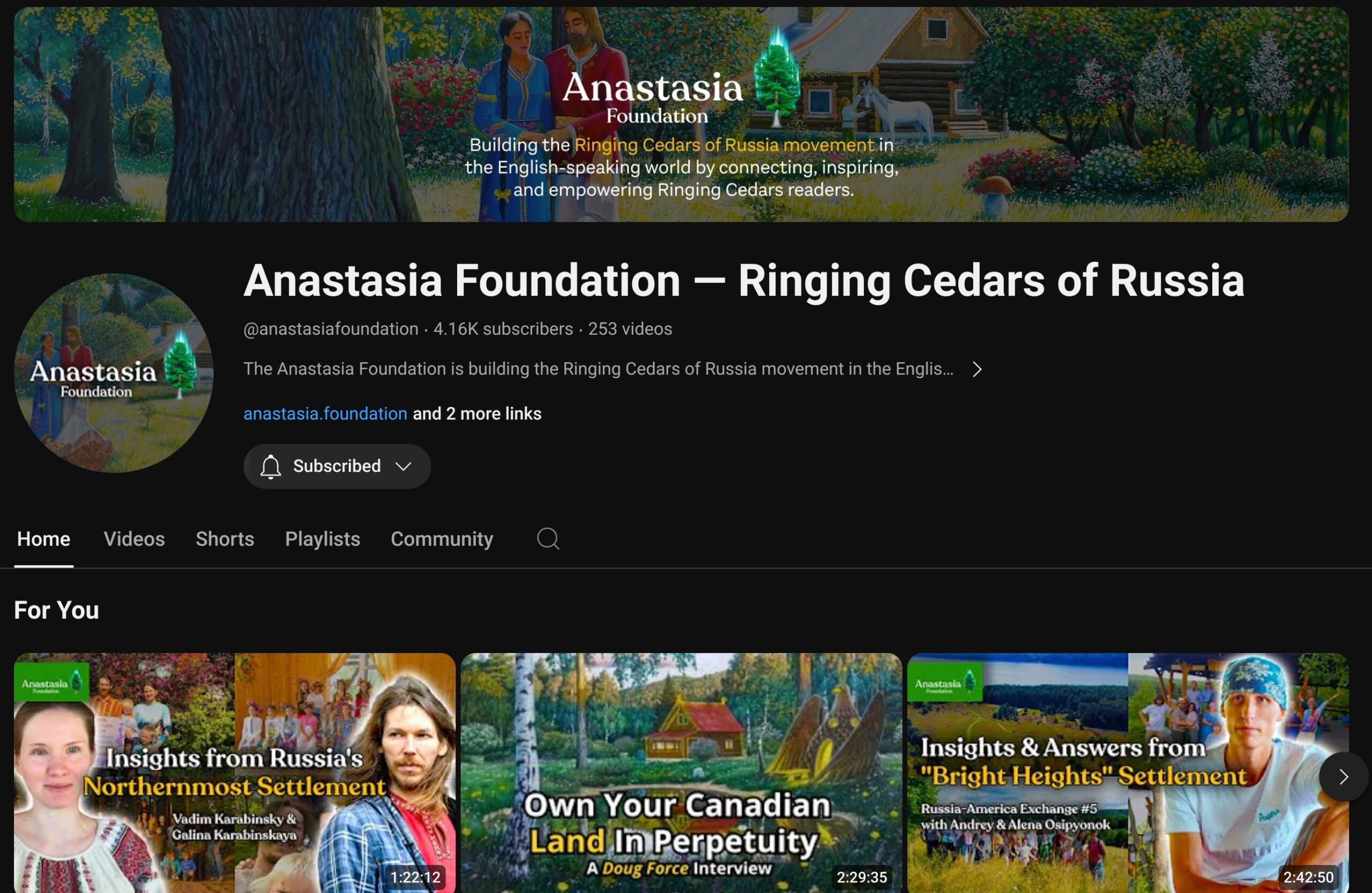 Anastasia Foundation Youtube Channel scaled Ringing Cedars of Russia USA + Canada | Anastasia Foundation