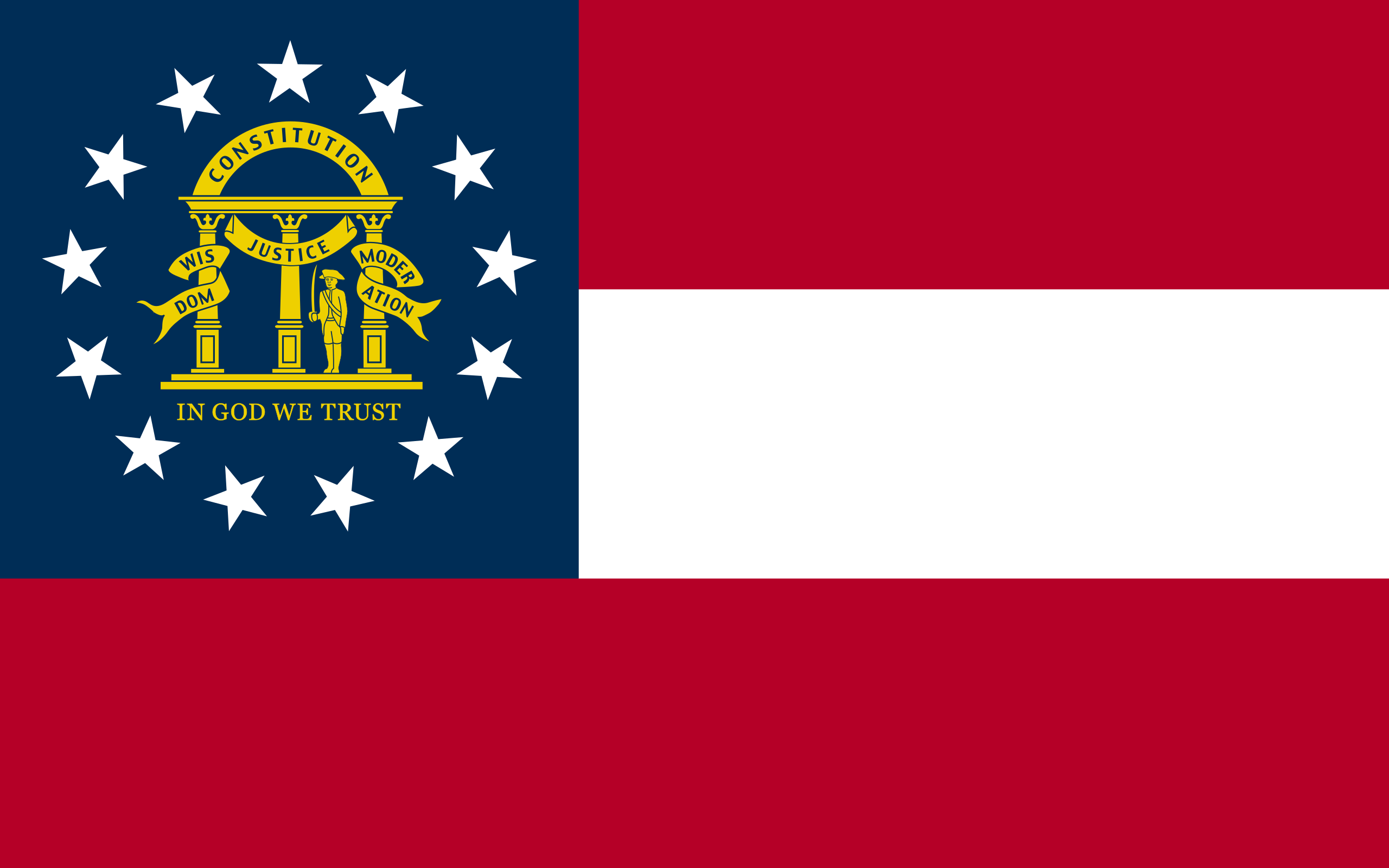 Flag of the State of Georgia.svg Ringing Cedars of Russia USA + Canada | Anastasia Foundation